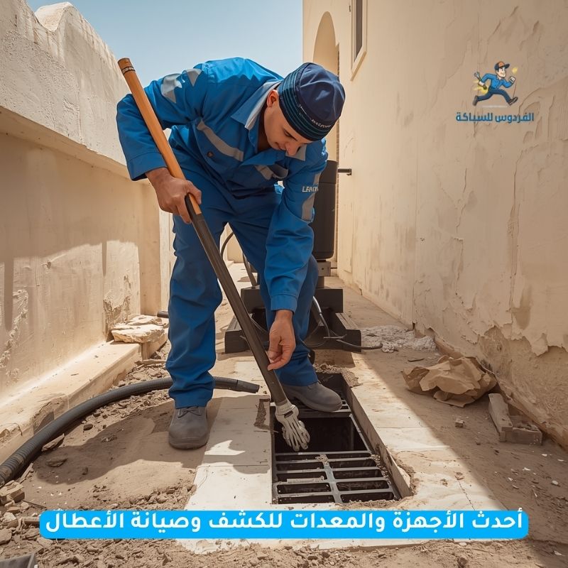 تسليك مجاري مبارك الكبير: حلول ذكية لانسداد البالوعات بـ 24 ساعة 3 فني تسليك مجاري مبارك الكبير